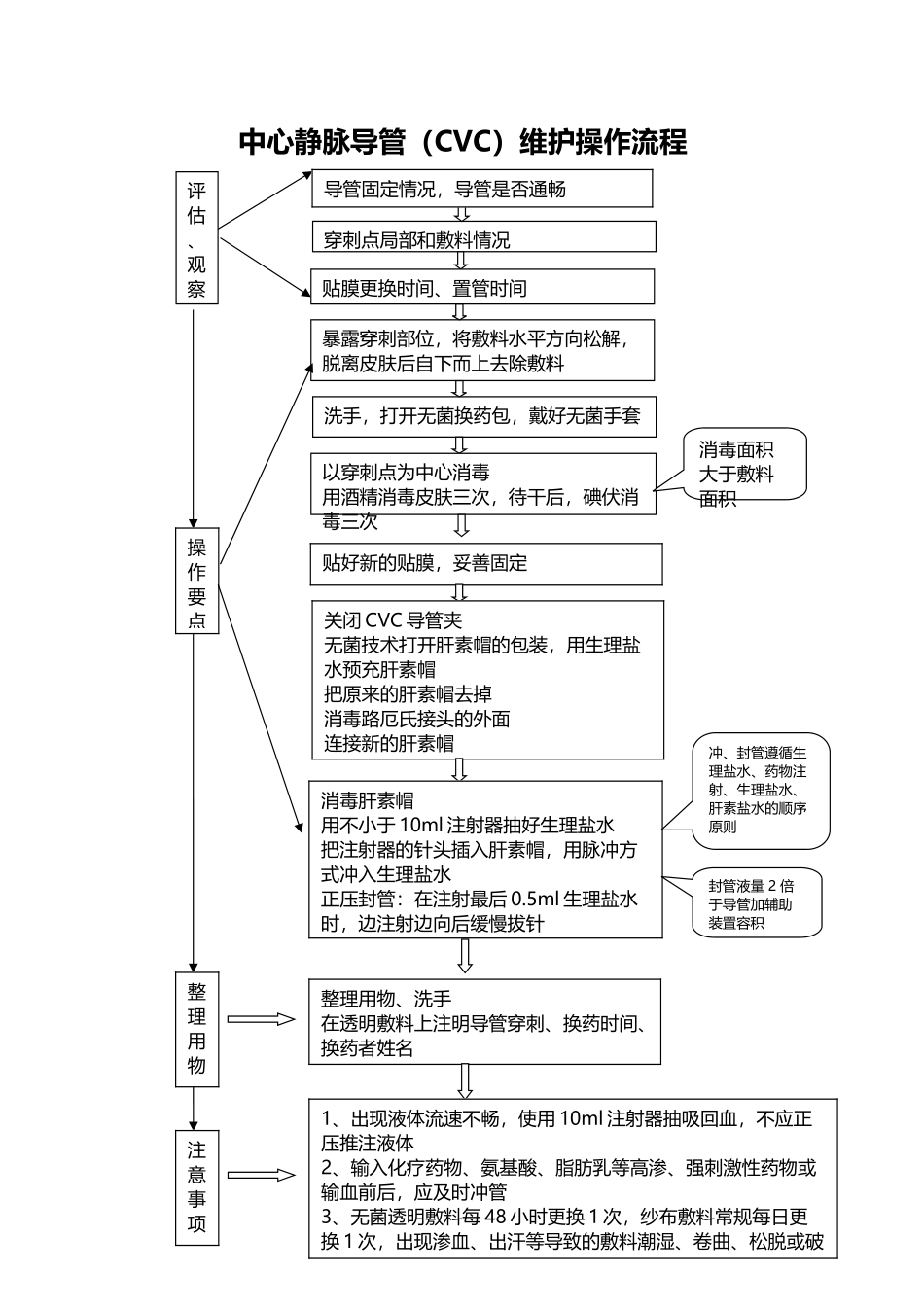 中心静脉导管维护操作流程_第2页