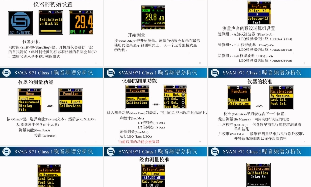 svan971操作简讲义介解读