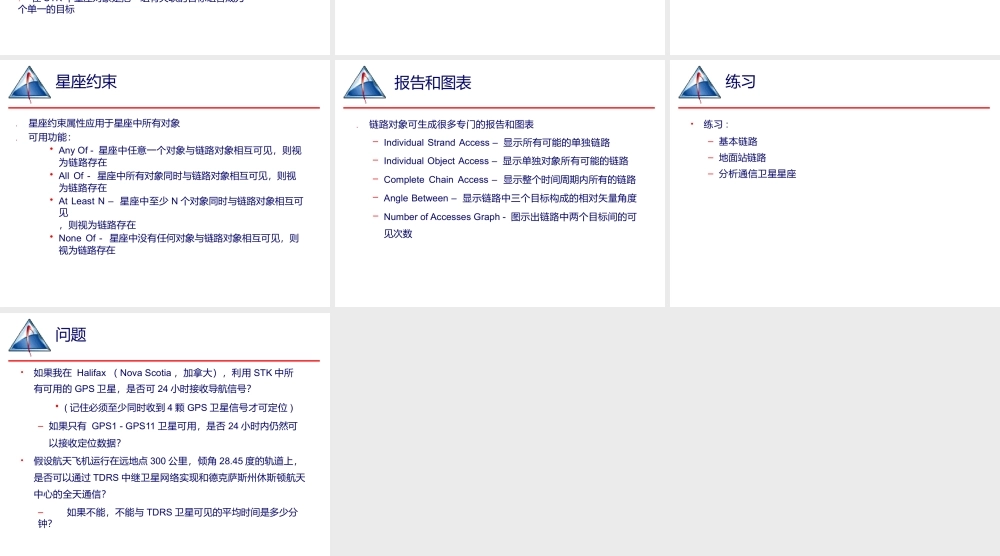 STK链路模块培训课件