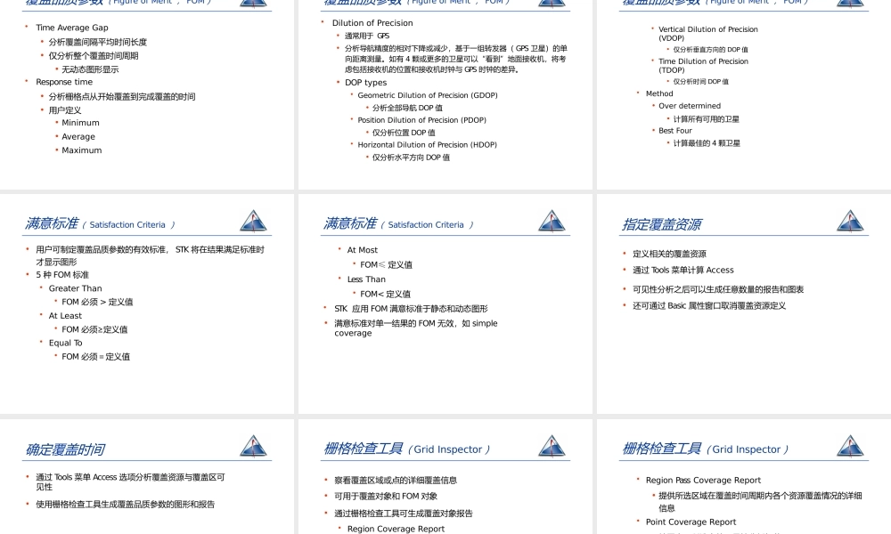 STK覆盖模块培训课件