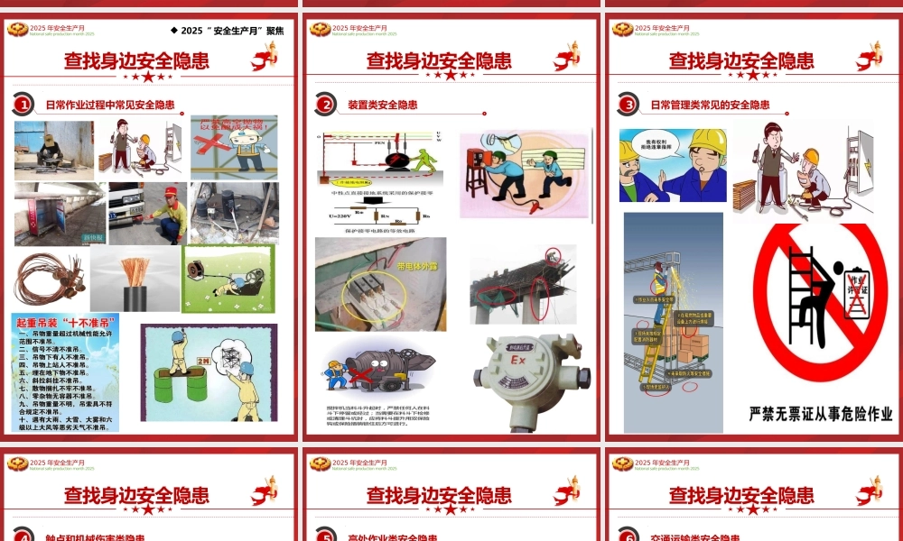 2025年安全生产月安全知识手册