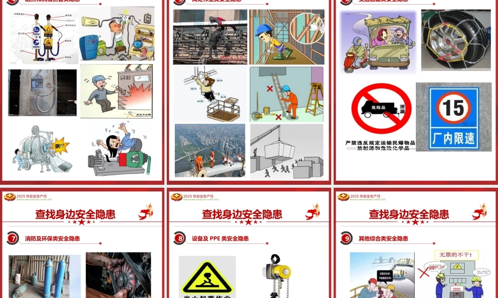 2025年安全生产月安全知识手册