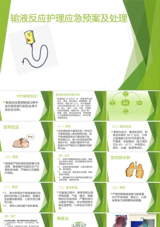 输液反应护理应急预案及处理