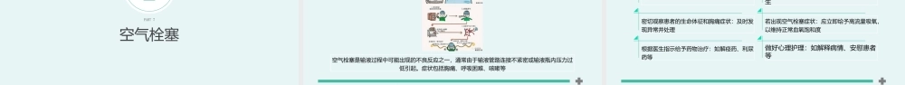 输液反应的护理