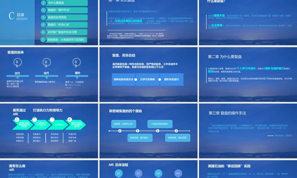 复盘把经验转化为能力课件