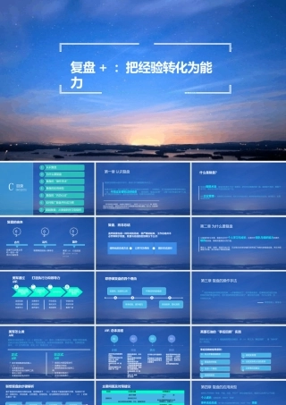 复盘把经验转化为能力课件