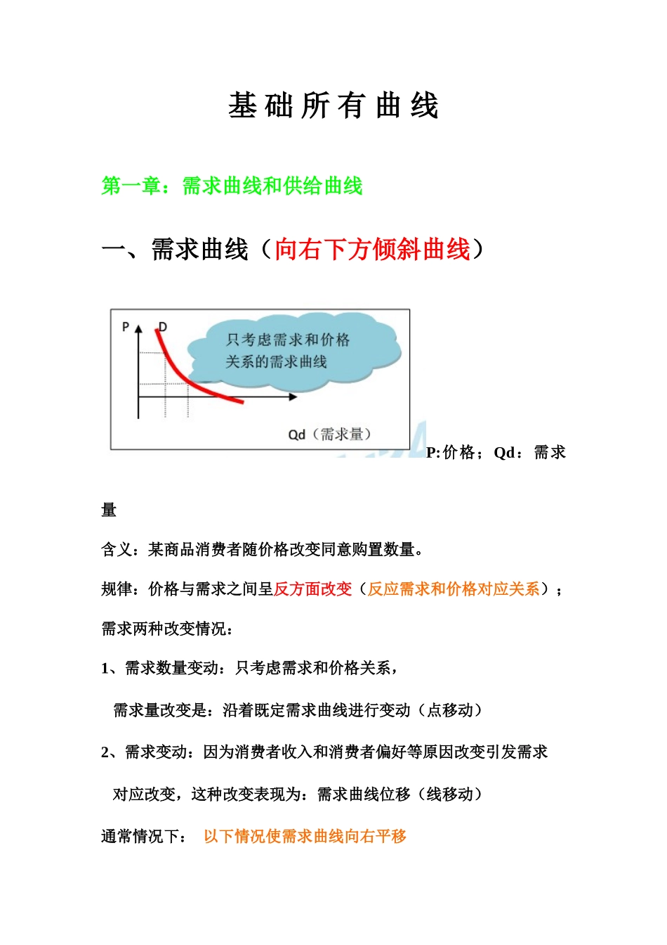 中级经济师经济基础知识所有曲线_第2页