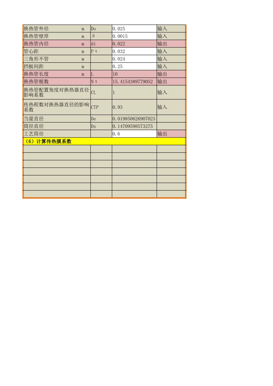 列管式换热器-换热面积计算_第2页