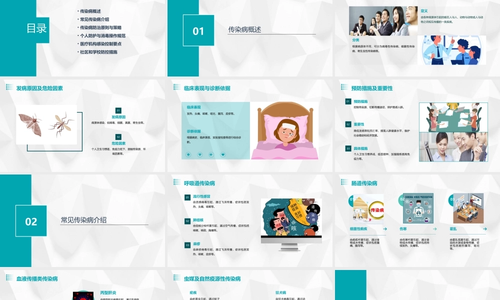 2024版传染病防治知识培训ppt课件