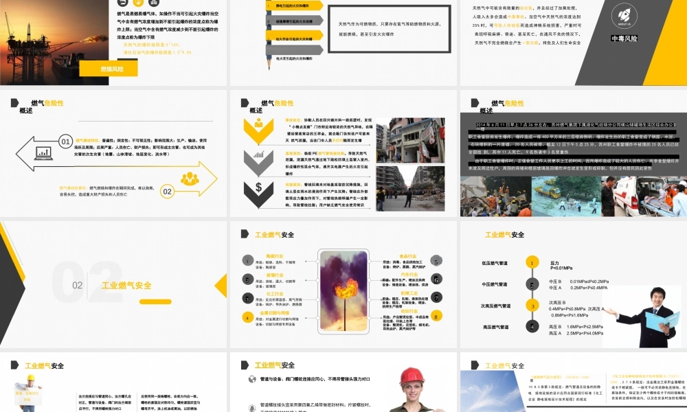 工业燃气使用安全培训课件