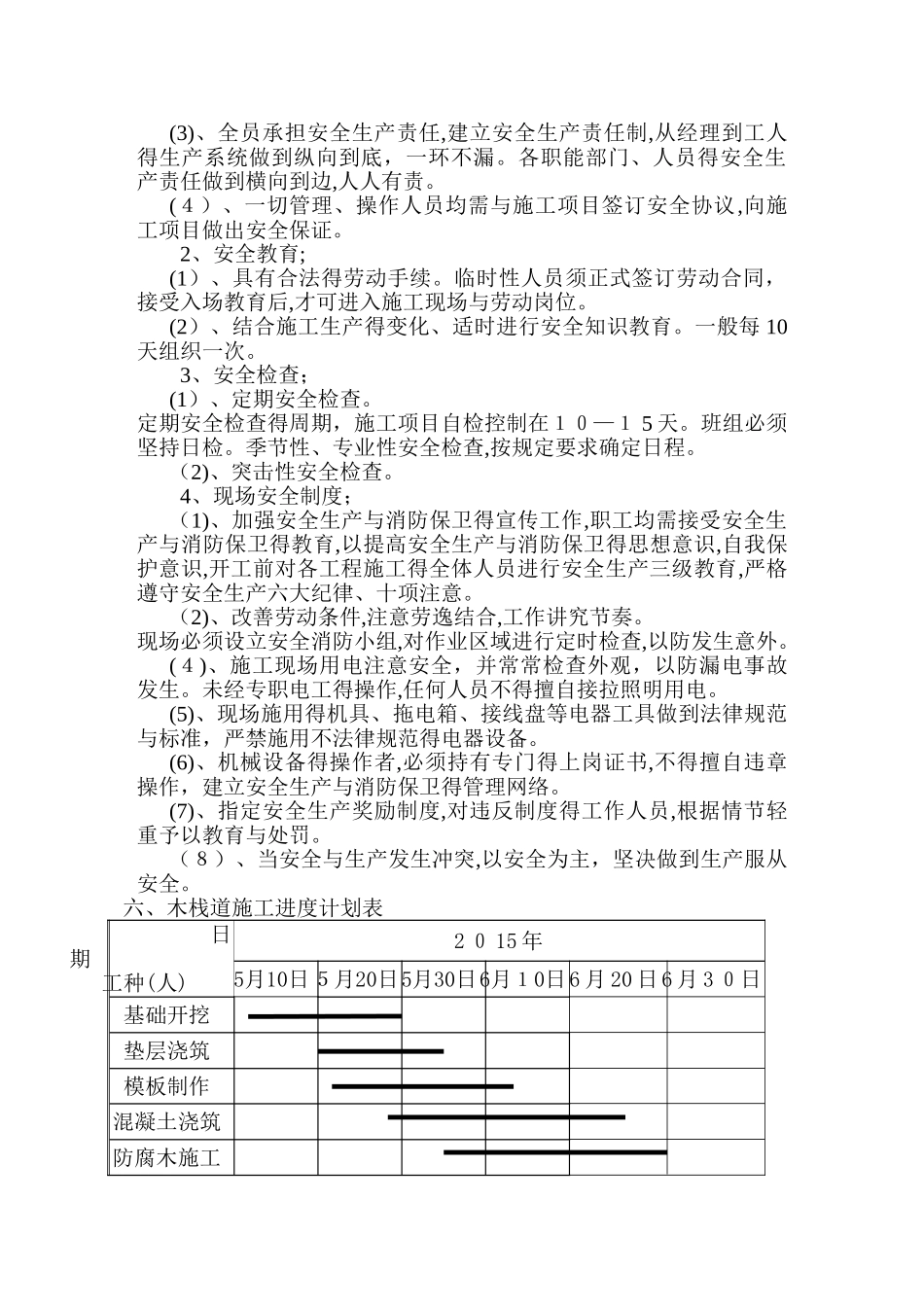 临江沿岸栈道施工组织方案_第3页