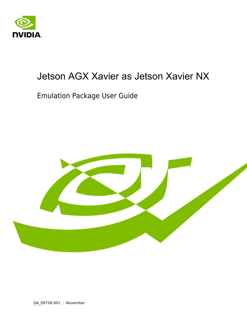jetson 系列移植指南 nv_jetson_agx_xavier_as_jetson_xavier_nx_第1页