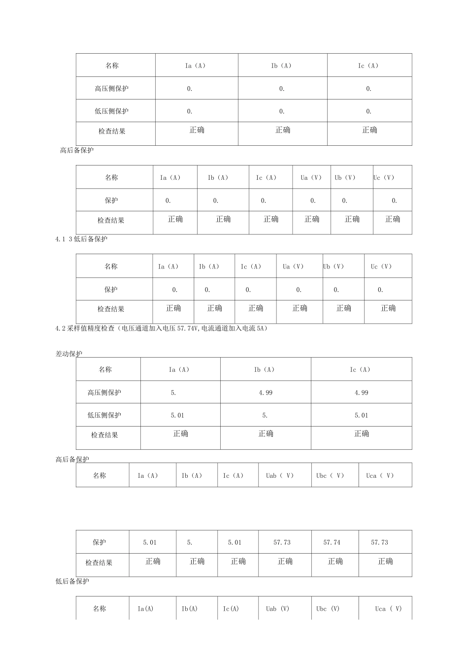 主变保护二次调试报告3_第3页