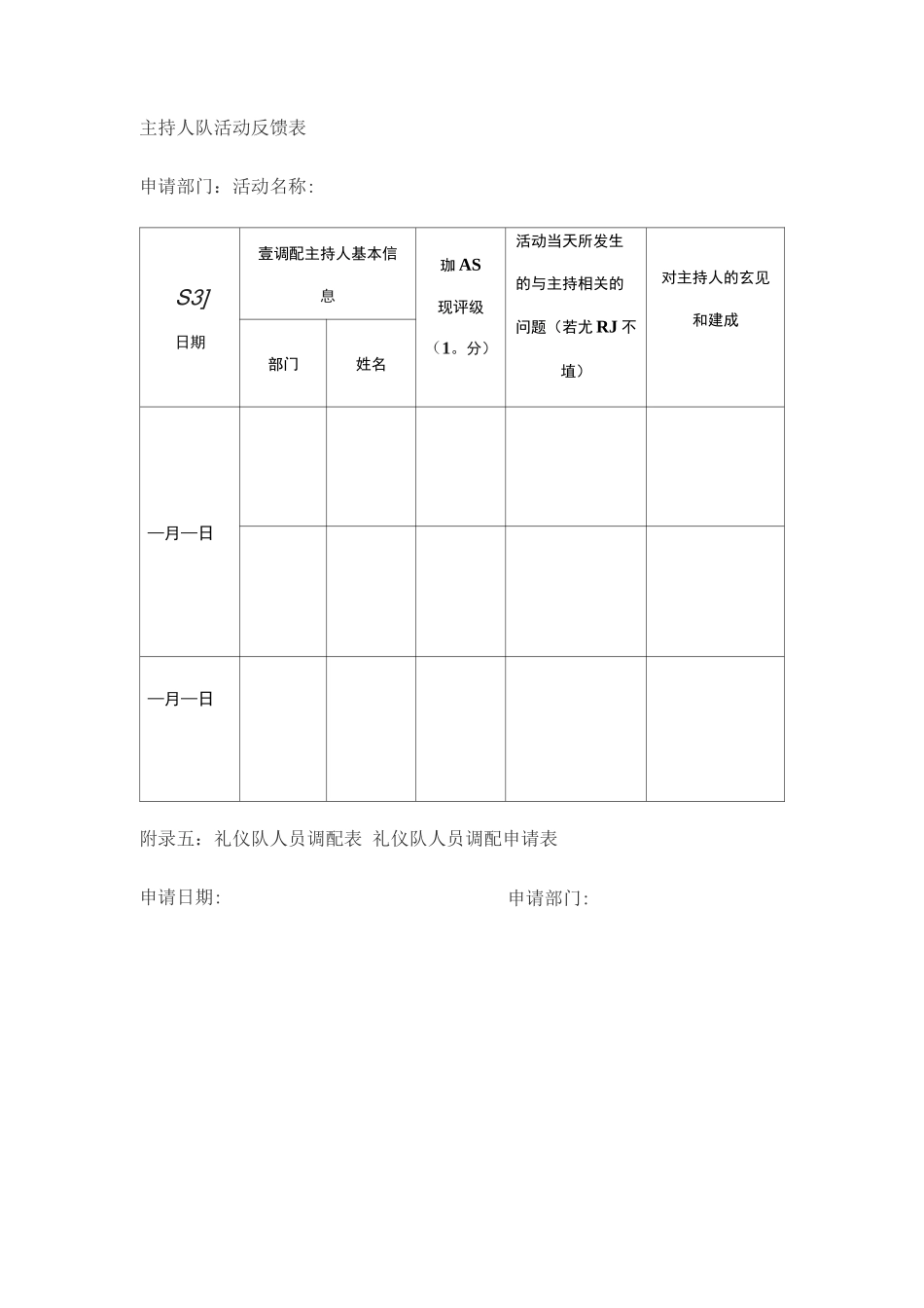主持人对与礼仪队管理方法_第3页