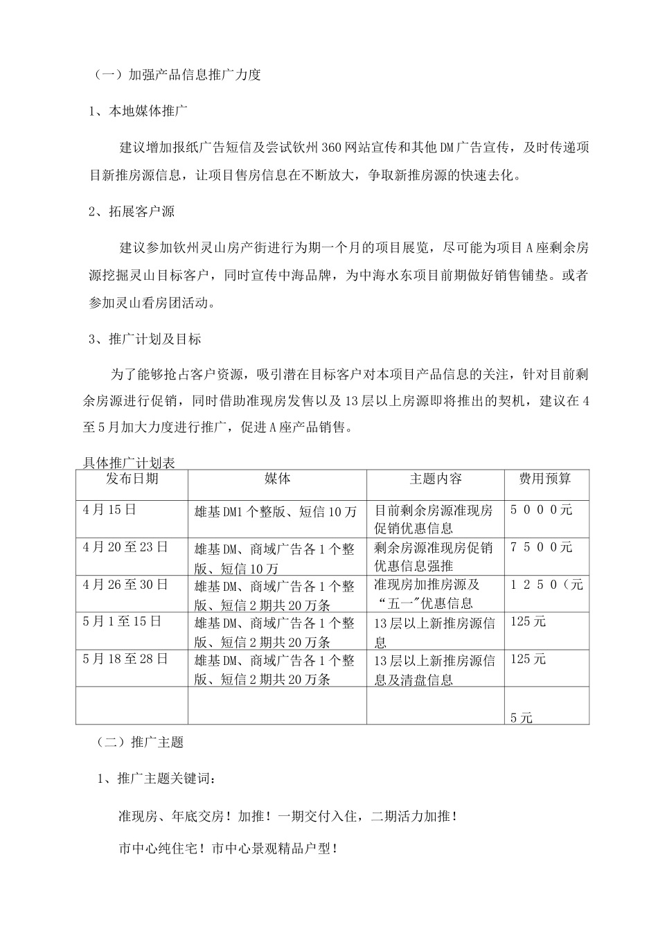 丽湾明珠剩余房源销售方案_第3页