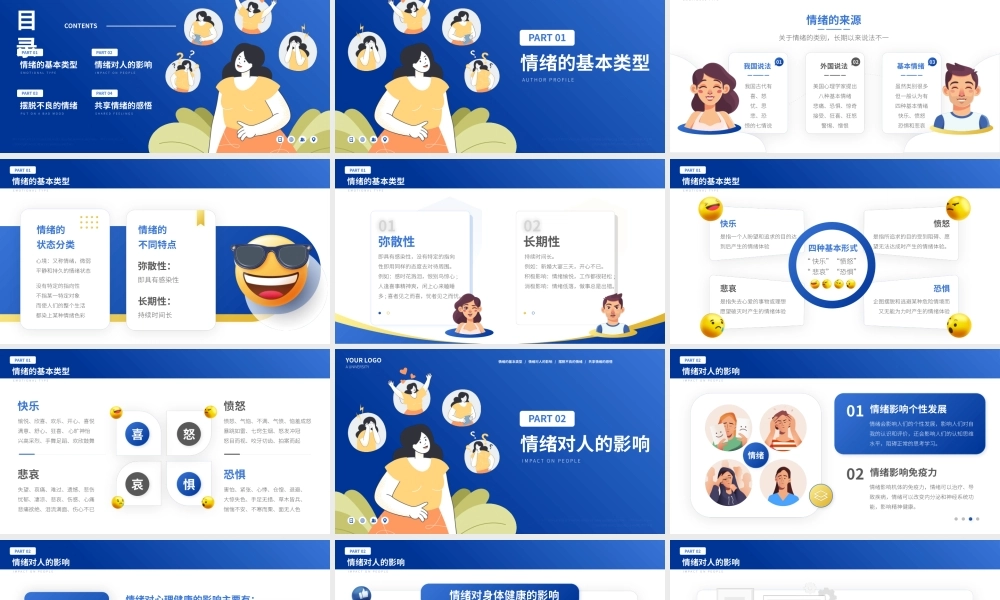 我的情绪我做主知识普及主题班会