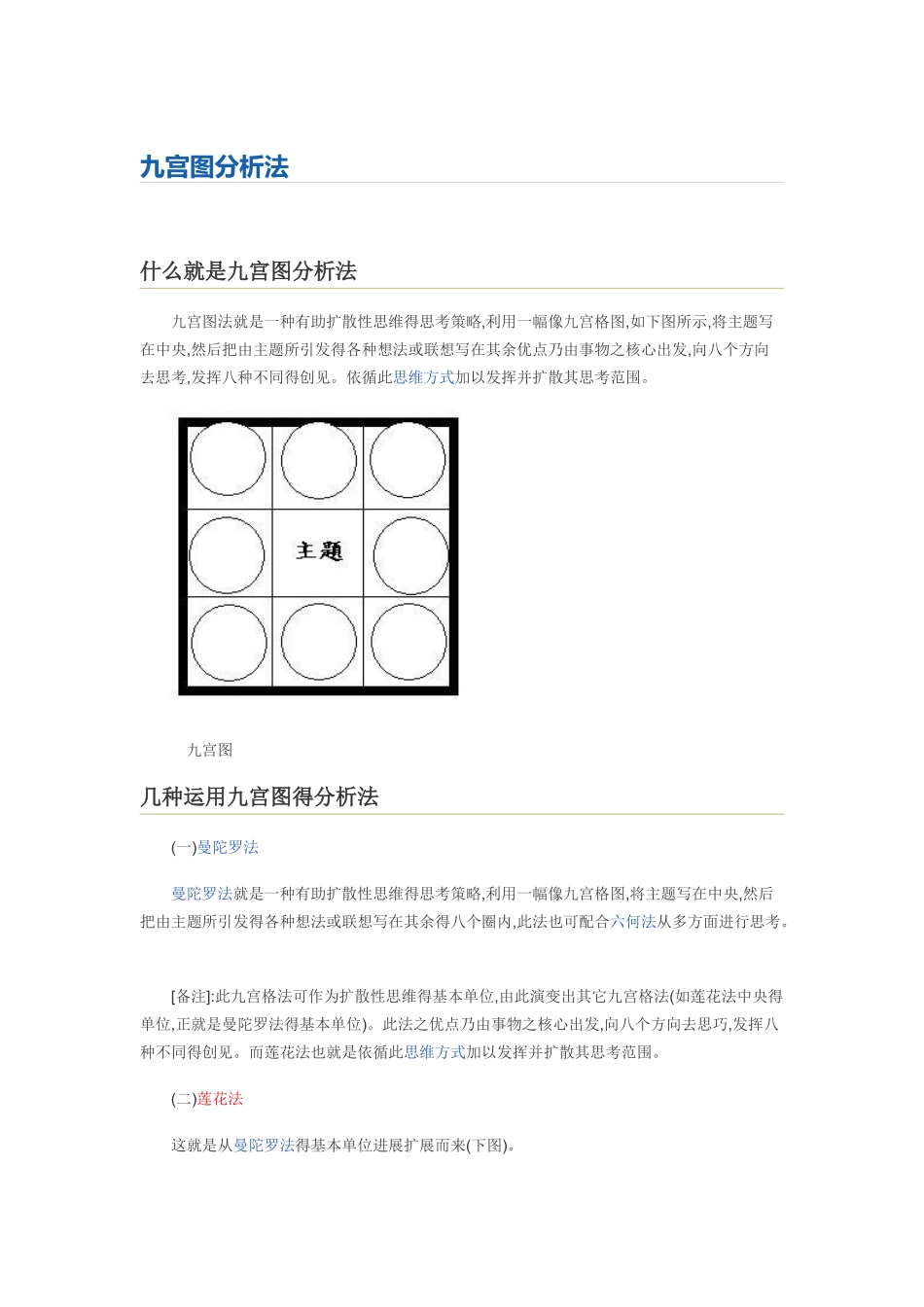 九宫图分析法_第1页