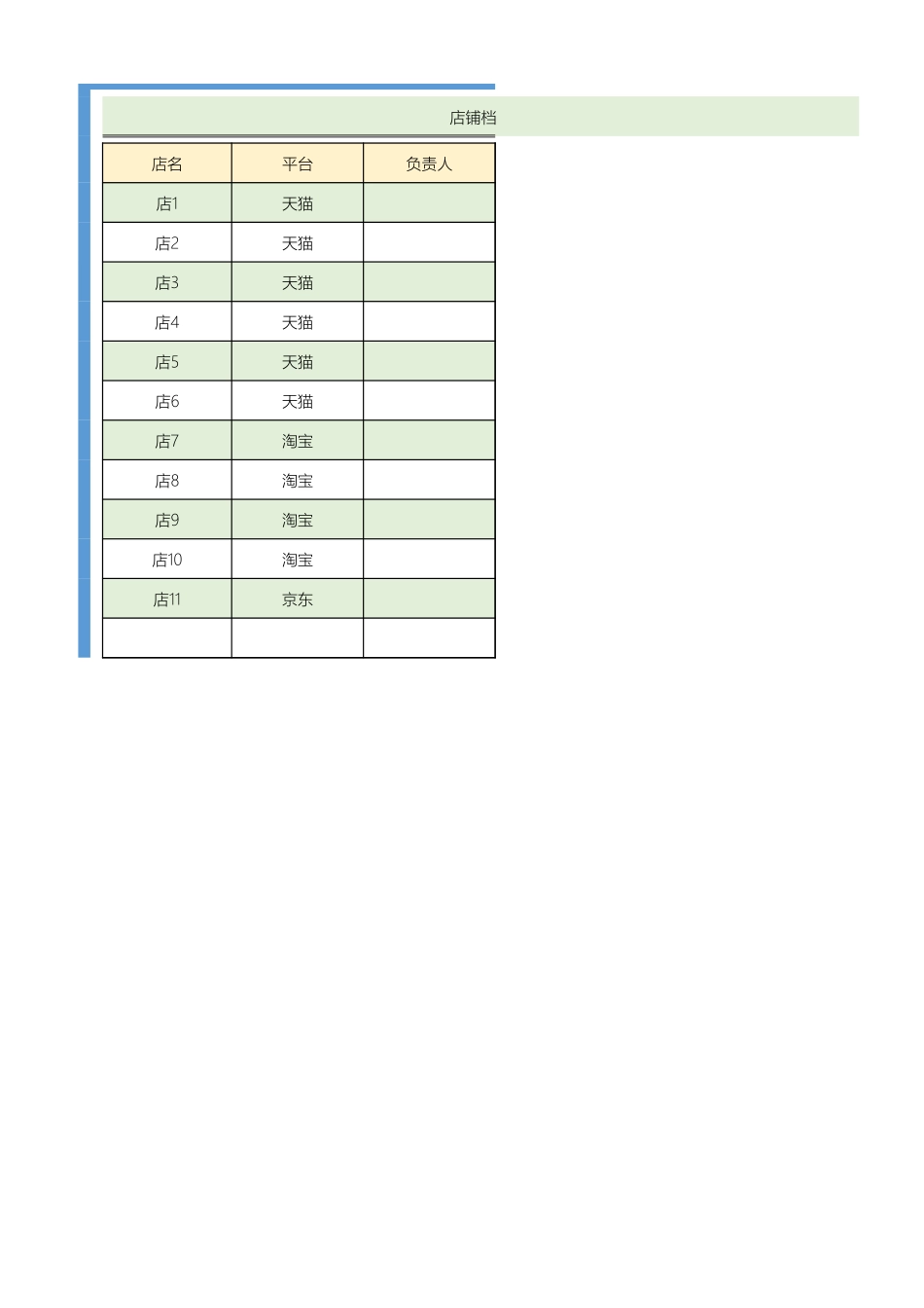 电商财务记账登记会计表格_第2页