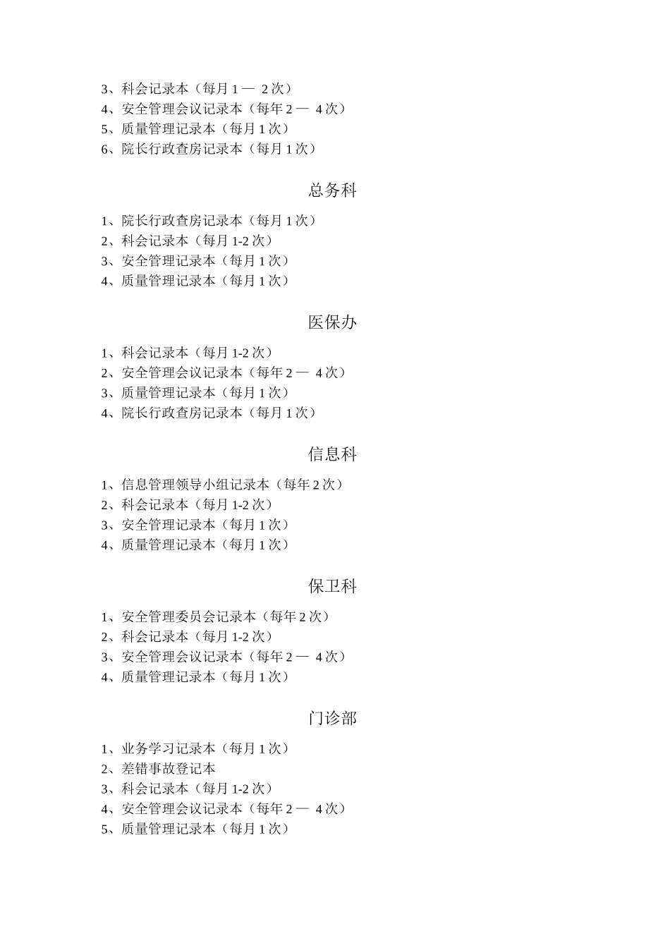 二级医院各科室记录本_第3页