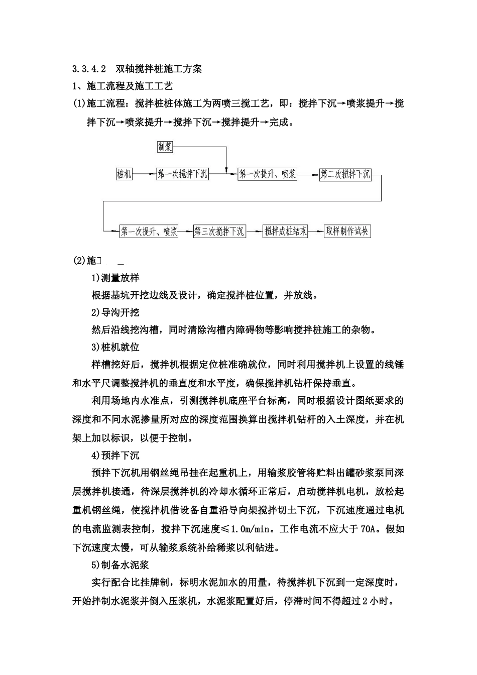 二轴搅拌桩施工方案_第2页