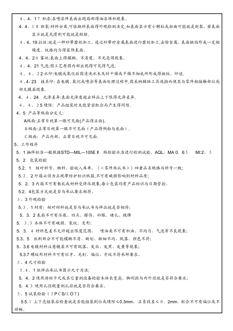 五金类通用检验规范_第3页