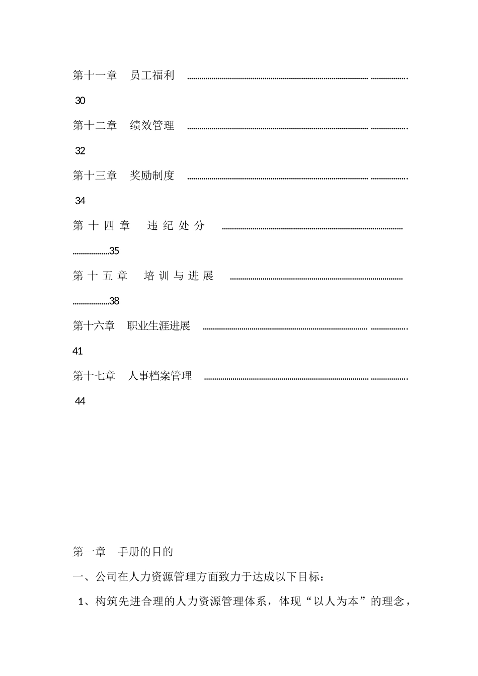 人力资源管理手册_第2页