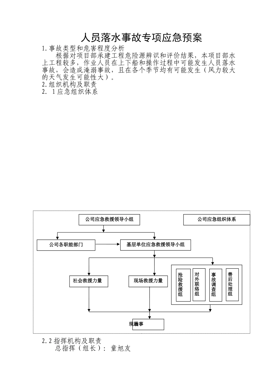 人员落水事故应急处置预案_第1页