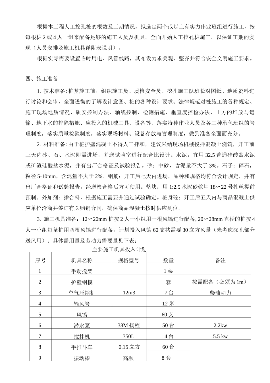 人工挖孔桩施工方案3_第3页