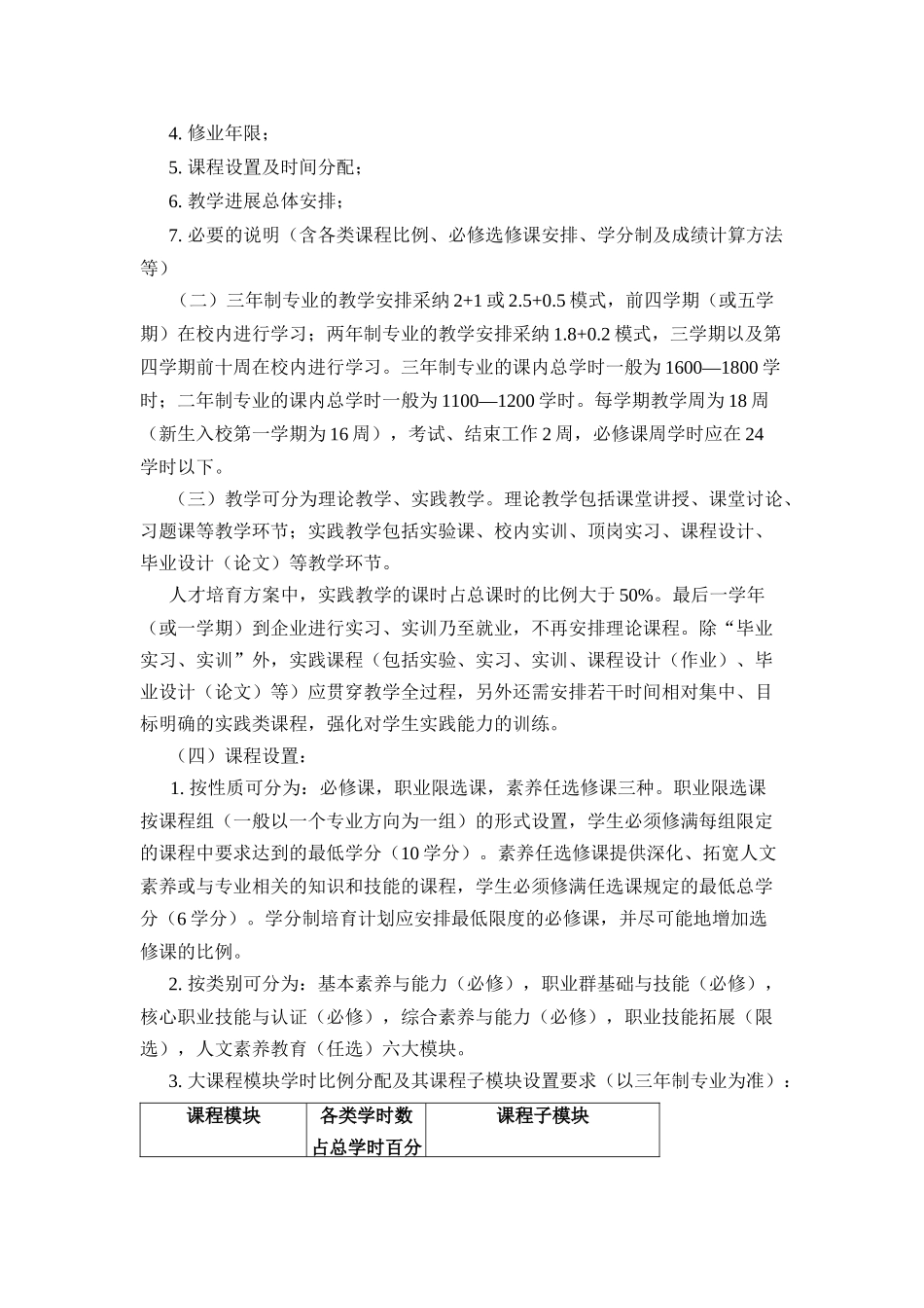 人才培养方案 _第2页