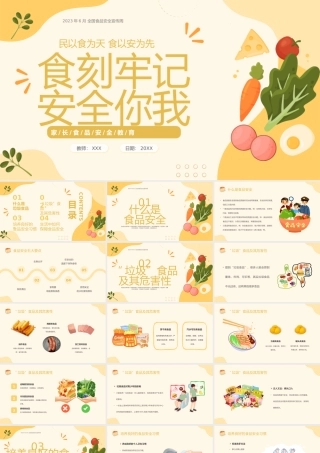 家长食品安全教育课件