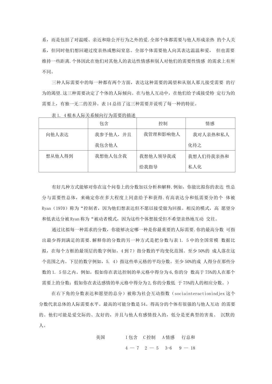 人际关系倾向理论与测试_第2页