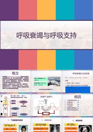 呼吸衰竭与呼吸支持