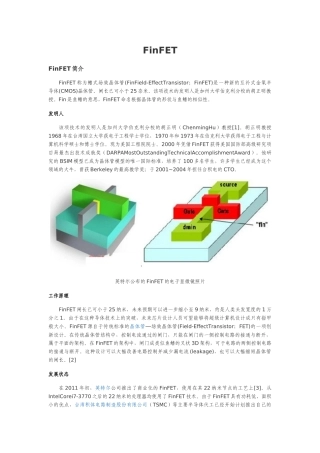 FinFET完整原版文档