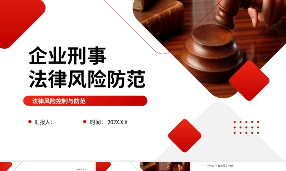 企业刑事法律风险防范