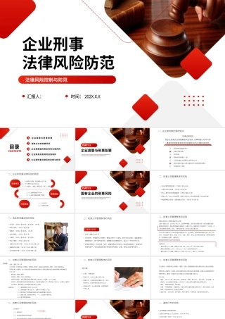 企业刑事法律风险防范