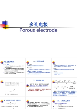 多孔电极课件