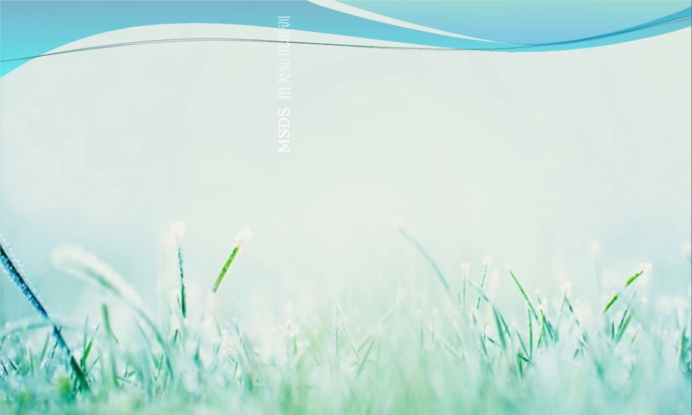 培训MSDS完整课件