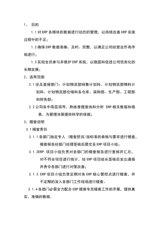 2023年整理ERP系统作规定(奖惩制度)