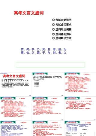 高考18个文言文虚词(精确校对版)