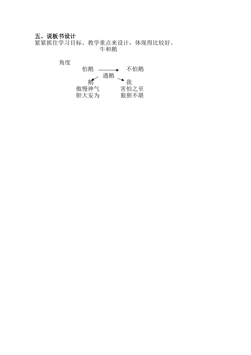 24统编版小学语文四年级上册-《牛和鹅》说课稿_第2页