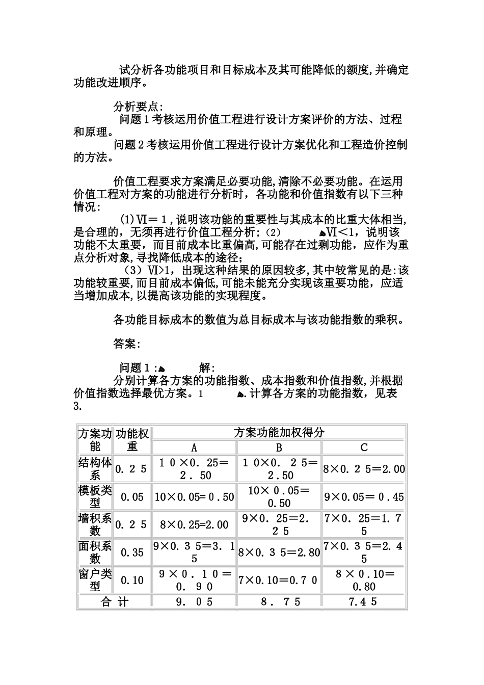 价值工程案例分析 _第2页