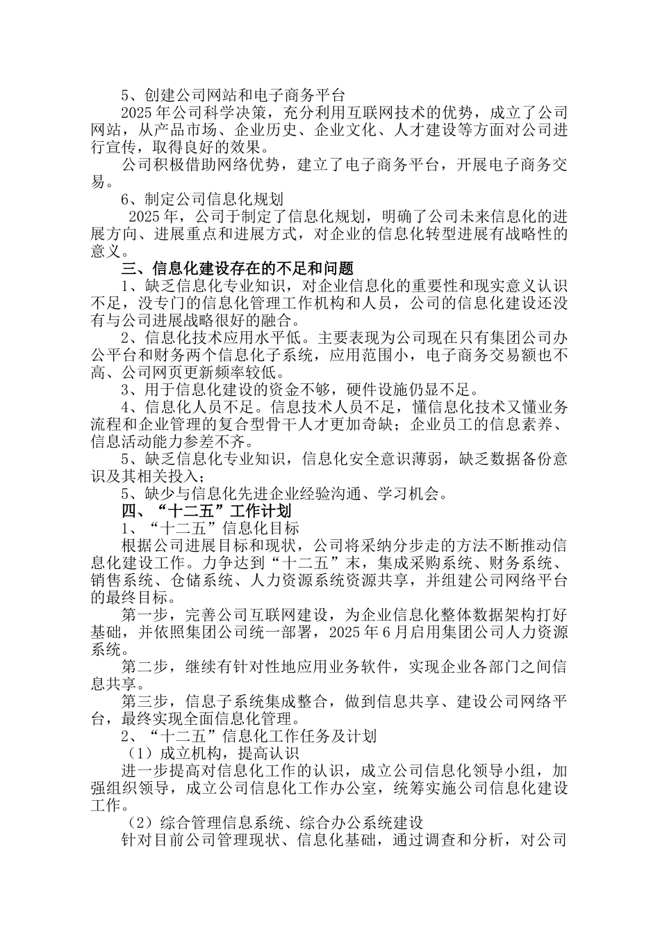 企业信息化建设报告_第2页