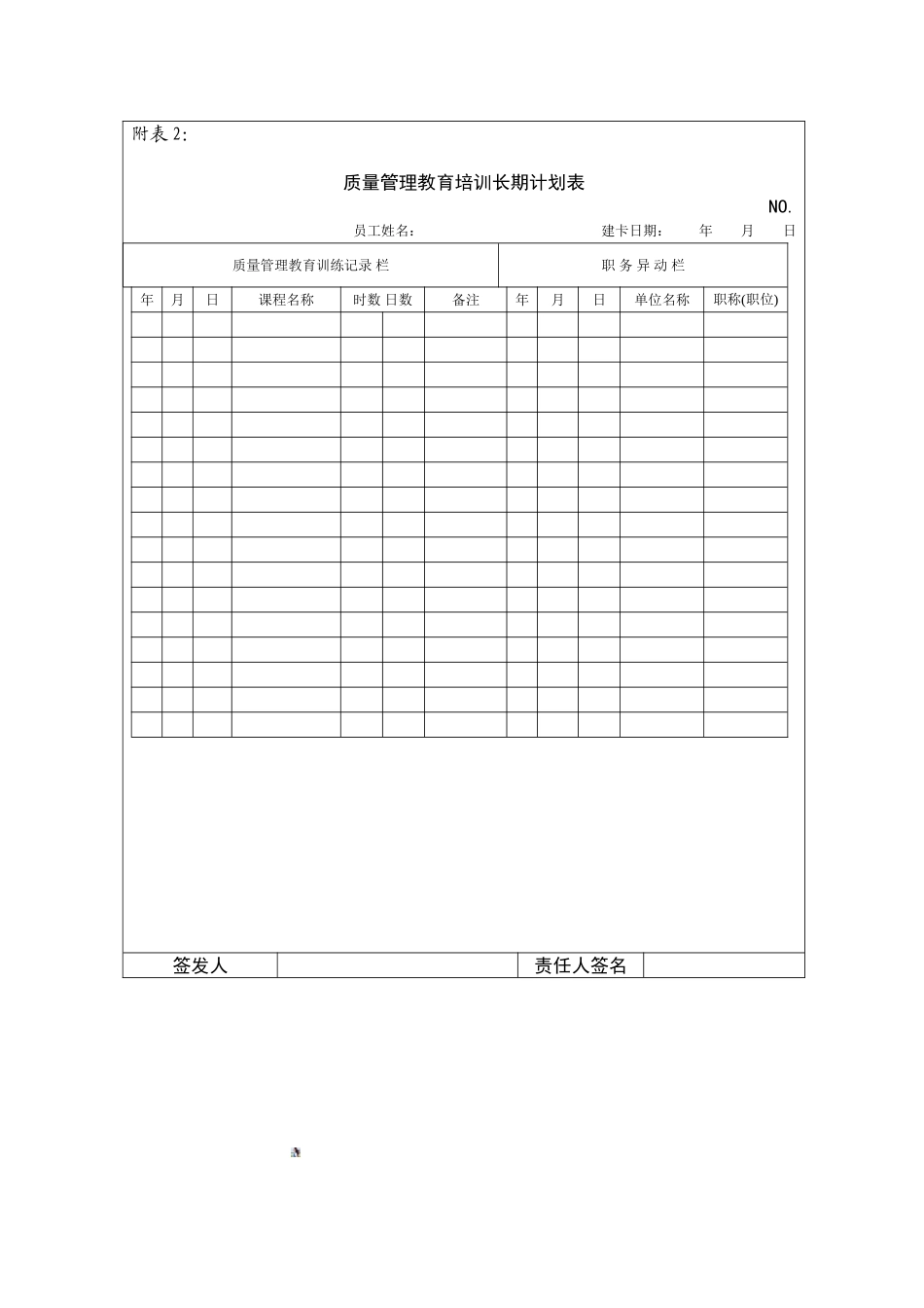 企业制度之质量管理教育培训规则_第3页