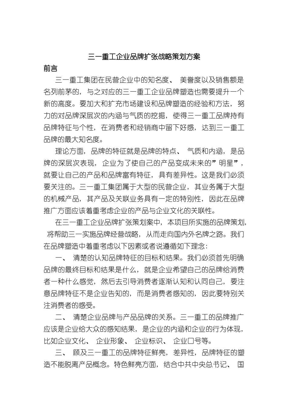 企业品牌扩张战略策划方案_第2页