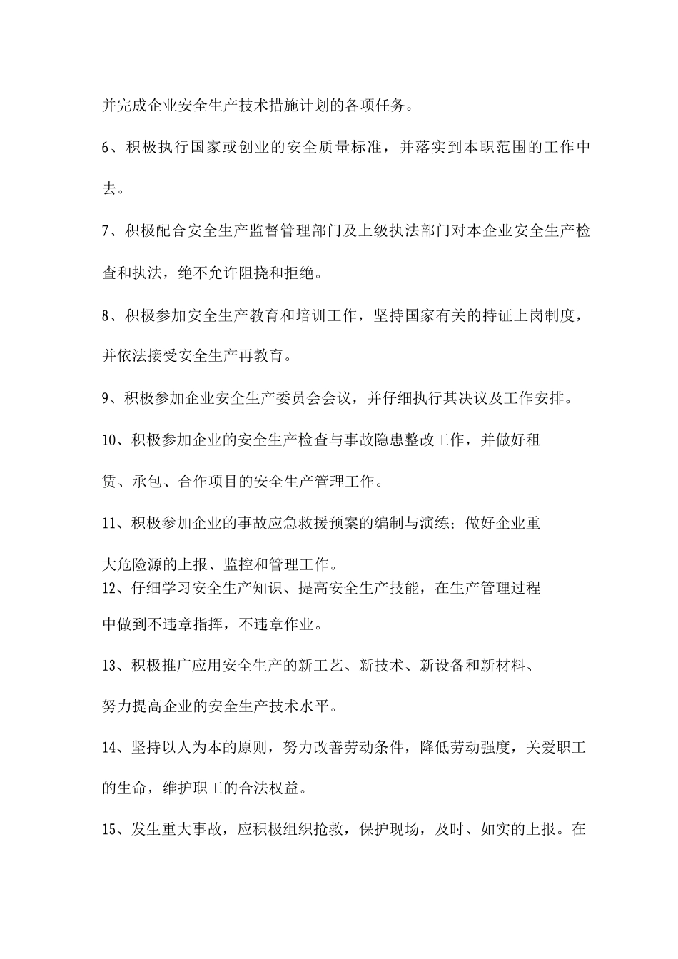 企业安全生产职责_第2页