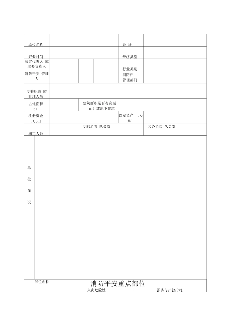 企业消防安全台帐_第3页