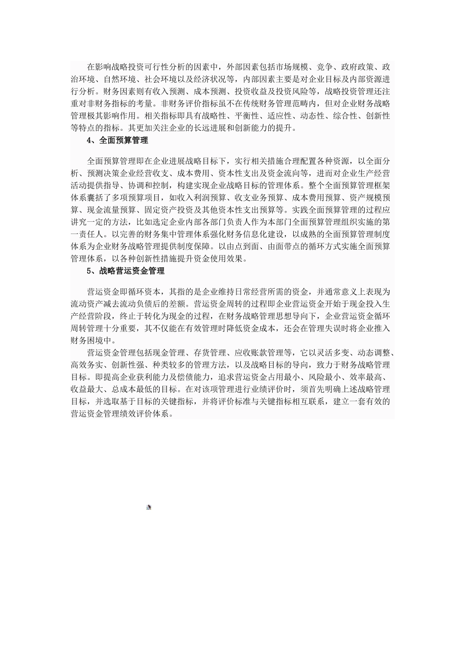 企业财务战略管理的5大内容详解_第2页