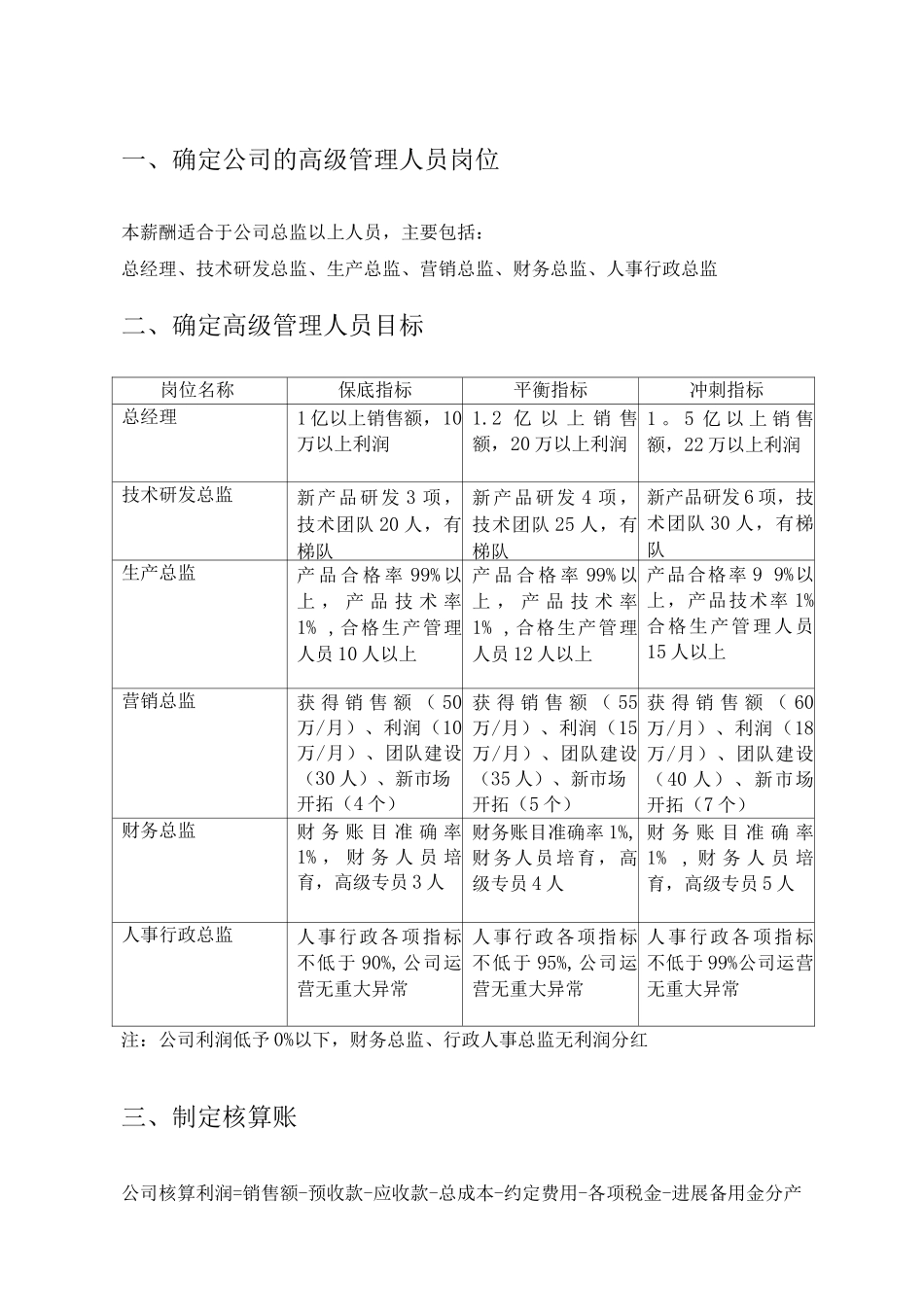 企业高管薪酬方案_第3页