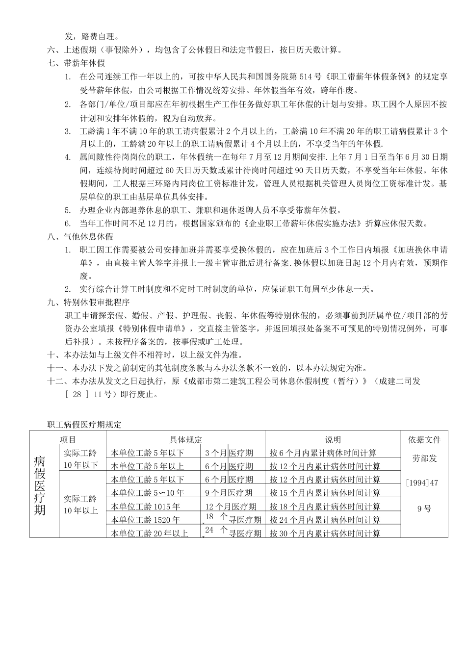 休息休假管理办法_第3页