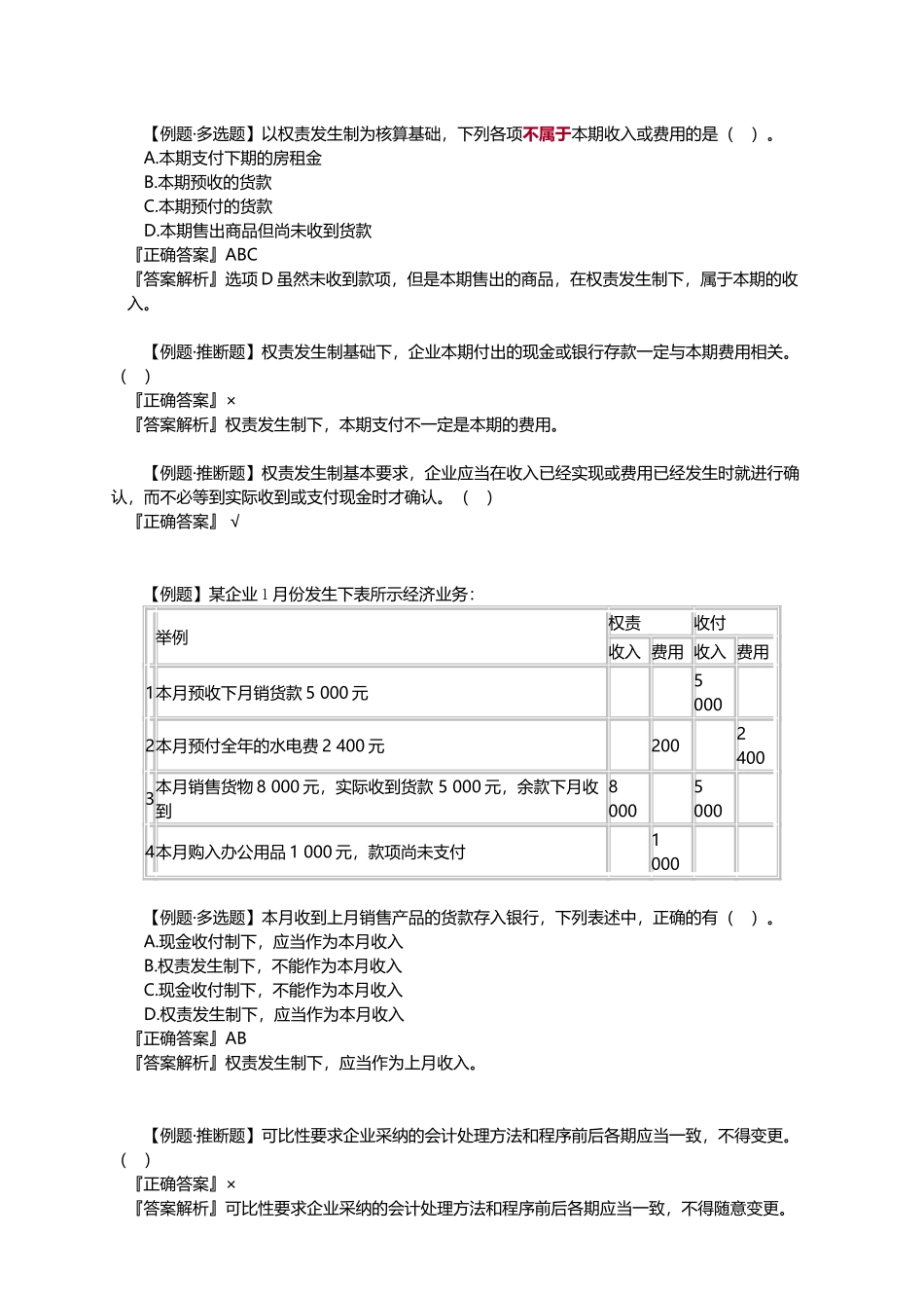 会计基础练习题-会计从业资格_第3页